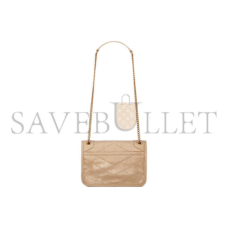 YSL NIKI MINI IN VINTAGE LEATHER 8460870EN079295 (18*12.5*5cm)